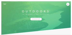 Natours Travel website designed by Ridaly